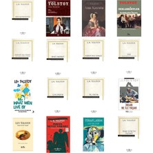 Türkiye İş Bankası Kültür Yayınları Lev N. Tolstoy Aile Mutluluğu (Karton Kapak) +15 Adet Kitap Set