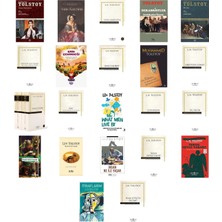 İletişim Yayınları Lev N. Tolstoy Anna Karenina +21 Adet Kitap Set