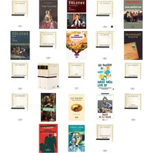Türkiye İş Bankası Kültür Yayınları Lev N. Tolstoy Aile Mutluluğu (Karton Kapak) +22 Adet Kitap Set