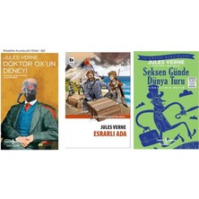 Türkiye İş Bankası Kültür Yayınları Jules Verne Doktor Ox'un Deneyi +2 Adet Kitap Set