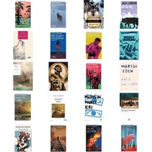 Türkiye İş Bankası Kültür Yayınları Jack London Ademden Önce +19 Adet Kitap Set