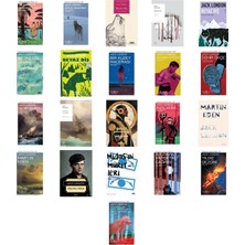 Türkiye İş Bankası Kültür Yayınları Jack London Ademden Önce +20 Adet Kitap Set