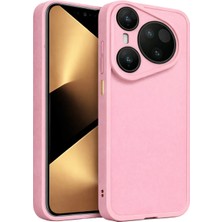 Fenza Huawei Pura 80 Ultra Uyumlu Kamera Çıkıntılı Mat Silikon Telefon Kılıfı