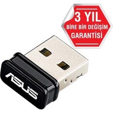 Krk Asus USB-N10 Nano, 150MBPS, 2.4ghz, Usb2.0, Wıreless Ethernet Krk