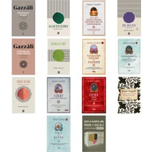 Imam Gazali Aldanmanın Yergisi & Kitabü Zemmi'l-Gurû +13 Adet Kitap Set