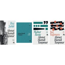 Dergah Yayınları Ahmet Hamdi Tanpınar Beş Şehir +3 Adet Kitap Set