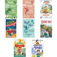 Cezve Kitap Funda Uçuk Er Asude Bahçe +7 Adet Kitap Set