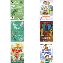 Cezve Kitap Funda Uçuk Er Asude Bahçe +5 Adet Kitap Set