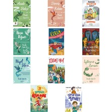 Cezve Kitap Funda Uçuk Er Asude Bahçe +10 Adet Kitap Set