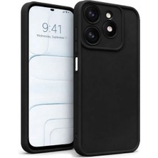 Fenza Tecno Spark Go 2024- Tecno Spark 20 - Infinix Hot 40I- Infinix Smart 8 Ultra Uyumlu Kamera Çıkıntılı Mat Silikon Telefon Kılıfı