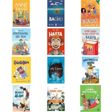 Anıl Basılı Anne Terliği +11 Adet Kitap Set