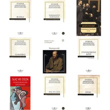 Türkiye İş Bankası Kültür Yayınları Fyodor Mihailoviç Dostoyevski Budala (Karton Kapak) +8 Adet Kitap Set