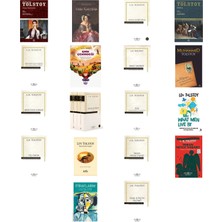 İletişim Yayınları Lev N. Tolstoy Anna Karenina +17 Adet Kitap Set