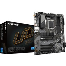 Gigabyte Krk Gıgabyte B760 DS3H Ax, Rev.1.0, 4xddr5, 2xm.2, Dp, Hdmı, Type-C, Wi-Fi 6e, Bluetooth V5.3, 12-13