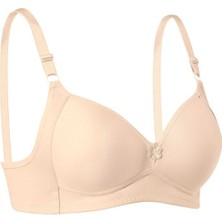 Çerçici Telsiz Silikonlu Toparlayıcı Sütyen Ten-Royaleks