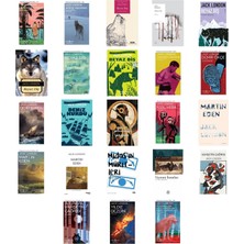 Türkiye İş Bankası Kültür Yayınları Jack London Ademden Önce +22 Adet Kitap Set