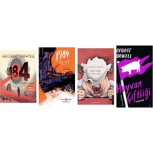 Domingo Yayınevi George Orwell 1984 (Grafik Roman) (Karton Kapak) +3 Adet Kitap Set