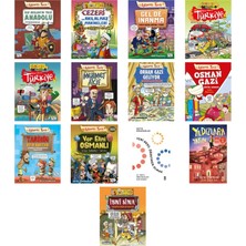 Metin Özdamarlar Alp Arslanın Yolu Anadolu +12 Adet Kitap Set