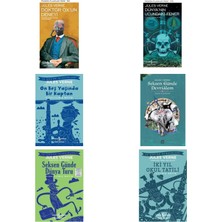 Türkiye İş Bankası Kültür Yayınları Jules Verne Doktor Ox'un Deneyi +5 Adet Kitap Set