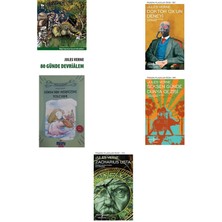 Jules Verne 80 Günde Devrialem +4 Adet Kitap Set