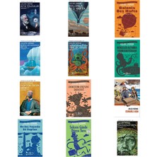 Türkiye İş Bankası Kültür Yayınları Jules Verne Ay'a Yolculuk +11 Adet Kitap Set