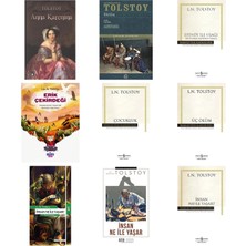 Dorlion Yayınları Lev N. Tolstoy Anna Karenina +8 Adet Kitap Set