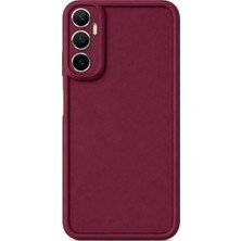 Fenza Infinix Hot 20 4g Uyumlu Kamera Çıkıntılı Mat Silikon Telefon Kılıfı