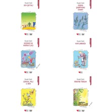 Can Çocuk Yayınları Roald Dahl Dev Şeftali +5 Adet Kitap Set
