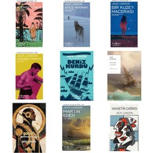 Türkiye İş Bankası Kültür Yayınları Jack London Ademden Önce +8 Adet Kitap Set