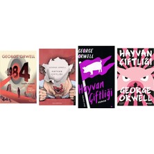 Domingo Yayınevi George Orwell 1984 (Grafik Roman) (Karton Kapak) +3 Adet Kitap Set
