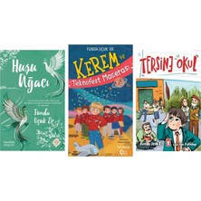 Hayy Kitap Funda Uçuk Er Huşu Ağacı +2 Adet Kitap Set