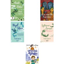 Cezve Kitap Funda Uçuk Er Asude Bahçe +4 Adet Kitap Set