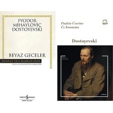 Türkiye İş Bankası Kültür Yayınları Fyodor Mihailoviç Dostoyevski Beyaz Geceler (Karton Kapak) +1 Adet Kitap Set