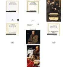 Türkiye İş Bankası Kültür Yayınları Fyodor Mihailoviç Dostoyevski Ecinniler (Karton Kapak) +6 Adet Kitap Set