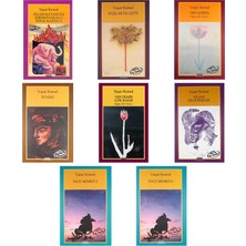 Yapı Kredi Yayınları Yaşar Kemal Filler Sultanı ile Kırmızı Sakallı Topal +7 Adet Kitap Set