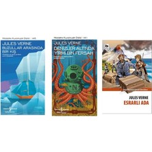 Türkiye İş Bankası Kültür Yayınları Jules Verne Buzullar Arasında Bir Kış +2 Adet Kitap Set