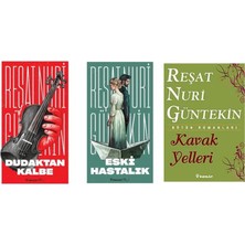 İnkılap Kitabevi Reşat Nuri Güntekin Dudaktan Kalbe +2 Adet Kitap Set