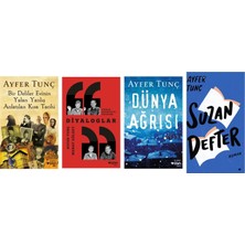 Can Yayınları Ayfer Tunç Bir Deliler Evinin Yalan Yanlış Anlatıla +3 Adet Kitap Set