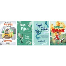 Hayy Kitap Funda Uçuk Er Hassas Kalpler Şehri +3 Adet Kitap Set