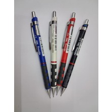 Rotring Tikky Mekanik 0,7mm 4 Lü ( Mavi Beyaz Kırmızı Siyah)
