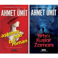 Yapı Kredi Yayınları Ahmet Ümit Aşkımız Eski Bir Roman +1 Adet Kitap Set