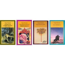 Yapı Kredi Yayınları Yaşar Kemal Demirciler Çarşısı Cinayeti / Akçasazın  +3 Adet Kitap Set