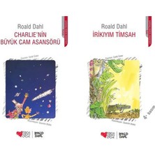 Can Çocuk Yayınları Roald Dahl Charlie'nin Büyük Cam Asansörü +1 Adet Kitap Set