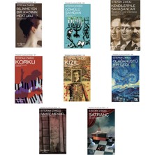 Türkiye İş Bankası Kültür Yayınları Stefan Zweig Bilinmeyen Bir Kadının Mektubu +7 Adet Kitap Set