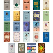 Imam Gazali Aldanmanın Yergisi & Kitabü Zemmi'l-Gurû +23 Adet Kitap Set