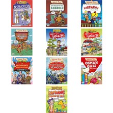 Metin Özdamarlar Akşemseddin & Ömür Boyu Öğrenci +9 Adet Kitap Set