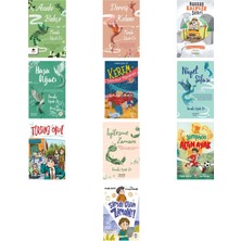 Cezve Kitap Funda Uçuk Er Asude Bahçe +9 Adet Kitap Set