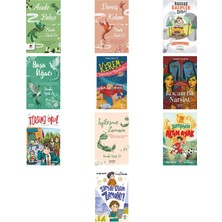 Cezve Kitap Funda Uçuk Er Asude Bahçe +9 Adet Kitap Set