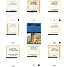 Türkiye İş Bankası Kültür Yayınları Fyodor Mihailoviç Dostoyevski Ecinniler (Karton Kapak) +8 Adet Kitap Set