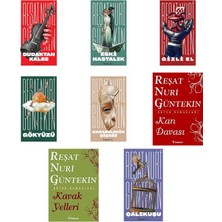 İnkılap Kitabevi Reşat Nuri Güntekin Dudaktan Kalbe +7 Adet Kitap Set